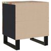 vidaXL Tables de chevet 2 pcs 40x33x46 cm Bois massif de r&eacute;cup&eacute;ration