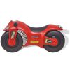 vidaXL Moto &agrave; chevaucher enfant Plastique Rouge