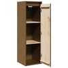 vidaXL Armoires murales 2 pcs Marron miel 30x30x100 cm Pin massif