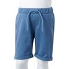 Short pour enfants avec cordon de serrage bleu foncé 128