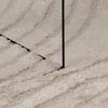 vidaXL Tapis de surface Rond Beige &Oslash; 120 CM