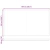 vidaXL Auvent R&eacute;tractable Multicolore 600 &times; 350 cm Polyester et Acier