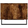 vidaXL Table basse ch&ecirc;ne fum&eacute; 60x50x40 cm bois d'ing&eacute;nierie