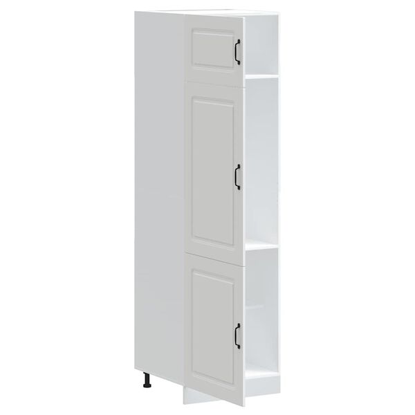 vidaXL Armoire de cuisine Kalmar blanc bois d'ing&eacute;nierie