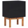 vidaXL Tables de chevet 2 pcs 40x30x53 cm Bois d'acacia solide et MDF