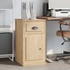 vidaXL Armoire lat&eacute;rale avec tiroir ch&ecirc;ne sonoma 40x50x75 cm