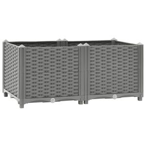 vidaXL Lit sur&eacute;lev&eacute; 80x40x38 cm Polypropyl&egrave;ne