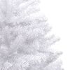 vidaXL Sapin de Noël artificiel à charnières avec neige floquée 180 cm