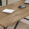 vidaXL Bureau Ch&ecirc;ne artisanal 149 x 149 x 75 cm Bois d'ing&eacute;nierie