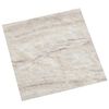 vidaXL Planches de sol Marron et beige 5,11 m&sup2; 55 pi&egrave;ces PVC