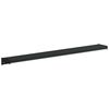 vidaXL Appui de fen&ecirc;tre Anthracite avec grain de bois PVC
