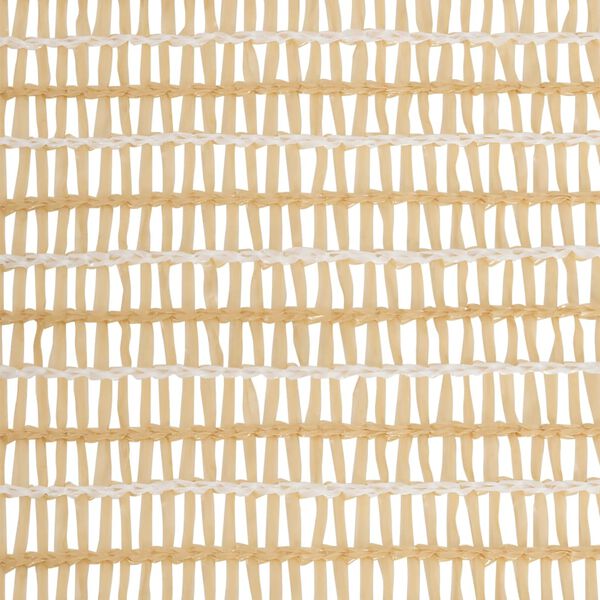 vidaXL Filet brise-vue Beige 1,5x25 m PEHD 150 g/m&sup2;