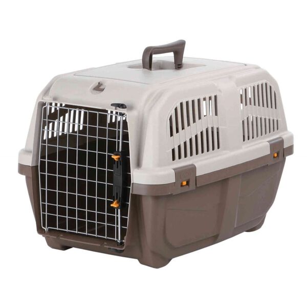 TRIXIE Bo&icirc;te de transport pour animaux de compagnie Skudo S Taupe