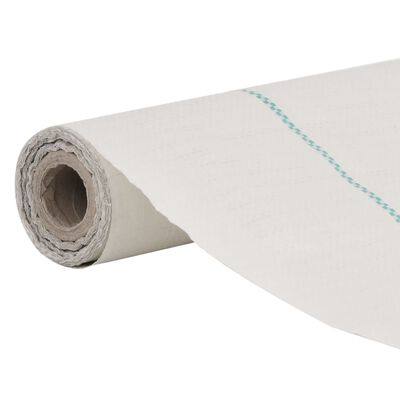 vidaXL Membrane anti-mauvaises herbes blanc 0,5x150 m PP