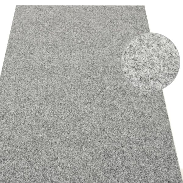 vidaXL Gazon artificiel avec picots 2x1,33 m Gris