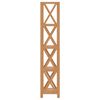 vidaXL &Eacute;tag&egrave;re &agrave; 5 niveaux 40x30x146 cm bois de ch&ecirc;ne massif