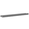 vidaXL &Eacute;tag&egrave;res murales 4 pcs Gris 60x9x3 cm