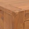 vidaXL Table de chevet 50x30x35 cm Bois de teck solide