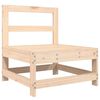 vidaXL Salon de jardin 6 pcs bois de pin massif
