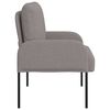 vidaXL Canap&eacute;s avec coussin 55cm Taupe Contreplaqu&eacute;