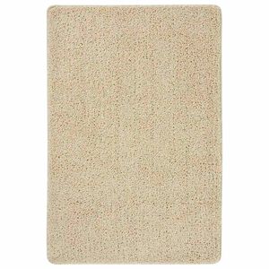 vidaXL Tapis shaggy antid&eacute;rapant Cr&egrave;me 140x200 cm