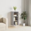 vidaXL Buffet sonoma gris 34,5x32,5x90 cm bois d'ing&eacute;nierie