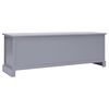 vidaXL Banc d'entrée Gris foncé 115x30x40 cm Bois