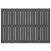 vidaXL T&ecirc;te de lit murale Gris 127,5x3x90 cm Bois massif de pin