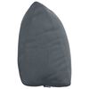 vidaXL Coussin de Dos Gris fonc&eacute; 60 x 20 x 50 cm