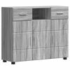 vidaXL Cabinet en Bois Gris Sonoma Bois d'ing&eacute;nierie