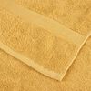vidaXL Serviette Invit&eacute; SOLUND Dor&eacute; Coton