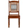 vidaXL Ensemble de tables &agrave; manger 5 pcs bois d&rsquo;acacia massif