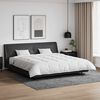 vidaXL Ensemble de Duvet avec oreiller 3 pcs Blanc Plume de canard