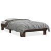 vidaXL Cadre de lit sans matelas ch&ecirc;ne marron 100x200 cm