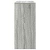 vidaXL Buffet avec tiroir sonoma gris 80x34x76 cm bois d'ing&eacute;nierie