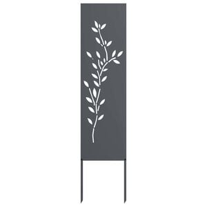 vidaXL &Eacute;cran de confidentialit&eacute; de jardin Anthracite 32 x 140 cm