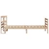 vidaXL Cadre de lit sans matelas 100x200 cm bois massif de pin