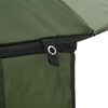 vidaXL Umbrella de p&ecirc;che Jaune arm&eacute;e 300 x 240 cm Polyester Oxford