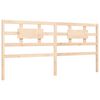 vidaXL Cadre de lit sans matelas 200x200 cm bois massif de pin
