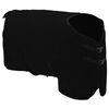 vidaXL Couverture &Eacute;quine Noir Polyester