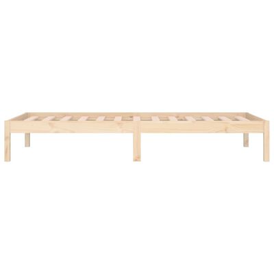 vidaXL Lit de jour sans matelas 90x190 cm bois de pin massif