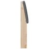 vidaXL T&ecirc;te de lit capitonn&eacute;e Gris fonc&eacute; 80 cm Pin massif