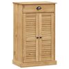 vidaXL Armoire &agrave; chaussures VIGO 60x35x96 cm bois massif de pin