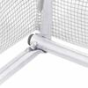 vidaXL Serre avec cadre en acier Blanc 24 m&sup2; 6x4x2,85 m