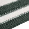 vidaXL Filet brise-vue vert et blanc 1,2x10 m PEHD 75 g/m&sup2;