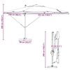 vidaXL Parasol Vert 351 x 250 x 260 cm Polyester et Aluminium