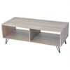 vidaXL Armoire TV / Table basse 110x50x40 cm gris