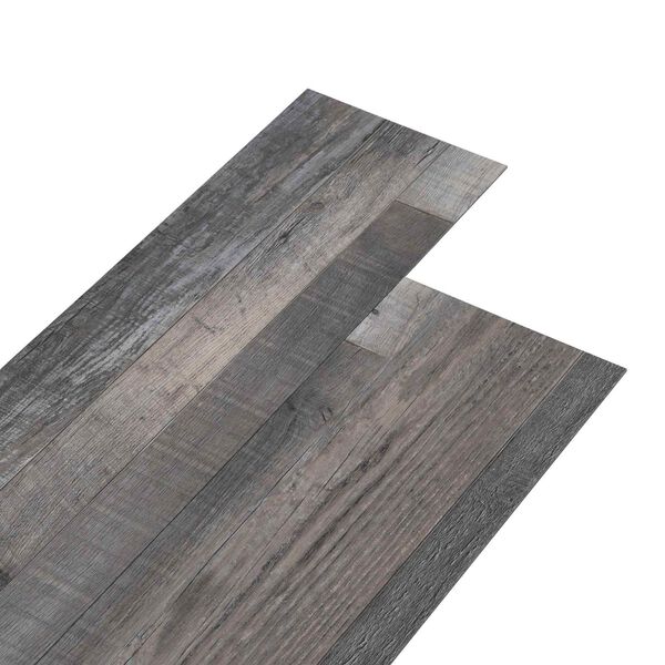 vidaXL Planches de sol 36 pcs Marron 5,02 m&sup2; PVC