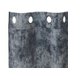 vidaXL Rideaux en velours 2 pcs Gris Argent&eacute; 175 x 140 cm Velours