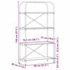 vidaXL &Eacute;tag&egrave;re Ch&ecirc;ne artisanal 80 x 30 x 146 cm Bois d'ing&eacute;nierie